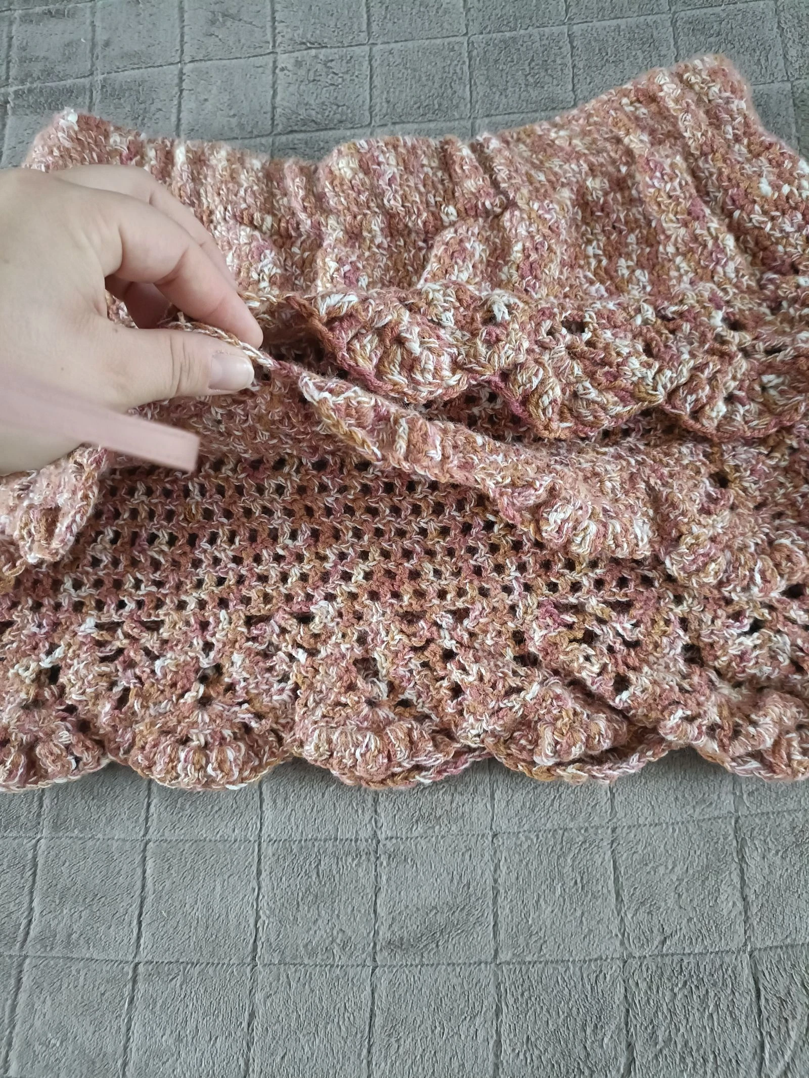 🌹Magnífica Minifalda hecha a mano talla 36/38🌹 – photo 3
